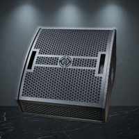 Haut-parleur coaxial LS3 de 12 pouces, 250W/400W, 8 ohms, connectivité XLR/Speakon, boîtier en bois, sur pied, mono audio, garantie 3 ans