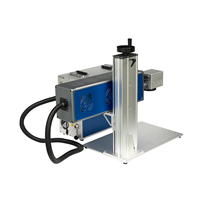 Machine de marquage laser RF 50w 30w Galvo CO2 pour la gravure du cuir, du bois et du plastique