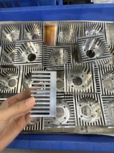 Custom High Precision CNC Milling Aluminum Heat Sink, OEM Cooling Plate Industrial Automation Equipment Cooling Hardware - Product Image 4