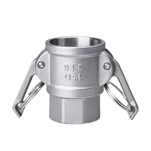 Hot Product factory sale Camlock Coupling With Flange 304 316 Quick Coupling Stainless Steel Pipe Fittings