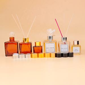 FEGNJUN-botella de cristal con tapa dorada y ratán para <span class=keywords><strong>perfume</strong></span>, difusor de lujo, 50ml, 150ml, 200ml - Product Image 4