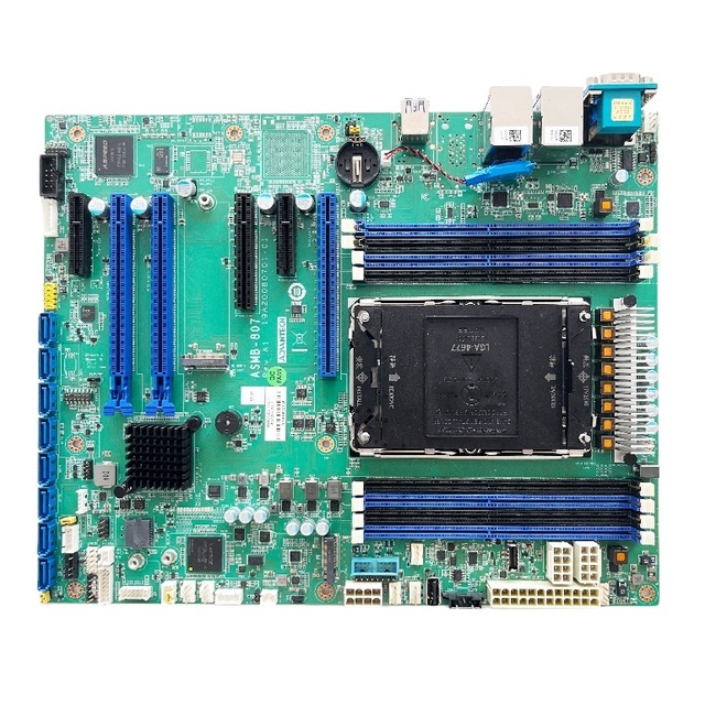 ASMB-807 ASMB-807-00A1 19A20080701-01 LGA4677 ATX Server Board Equipped with the 4th Generation Intel Xeon W Processor