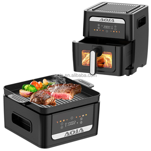 Friteuse à air électrique multifonctionnelle 2-en-1 sans huile, grande capacité 8,5 L, 1700 W, avec grille amovible – Meilleure vente, haute qualité - Product Image 2