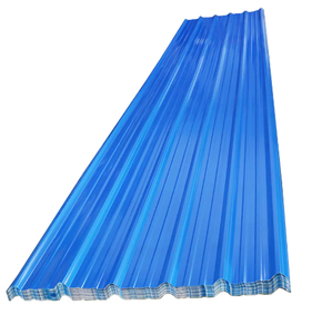 플레이트 루핑 시트 Ppgl 강철 사다리꼴 강판 PPGI 알루미늄 스틸 ASTM RAL 컬러 시트 금속 지붕 천장 전체 하드 SGCC - Product Image 2