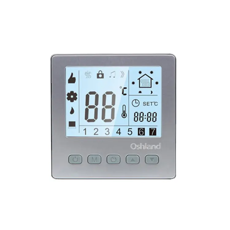 warm floor thermostat Digital temperature controller thermostat LCD touch screen thermostat