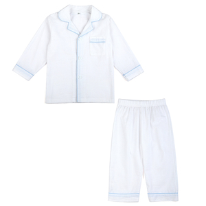 Set di Pjs Seersucker bianco senza Moq - Product Image 4