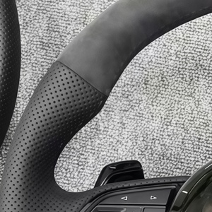 Volant sport en daim pour <span class=keywords><strong>Audi</strong></span> B9 A3/A4/A5/S4/RS5/S3/S5/A6/A7/A8/Q5/Q7/Q8/TT/R8/S6/RS6/RS7/S7/B8.5 - Product Image 6