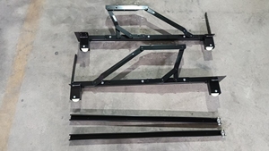 Kim loại đồ nội thất phụ kiện <span class=keywords><strong>sofa</strong></span> chức năng bản lề nâng cơ chế sắt đồ nội thất <span class=keywords><strong>sofa</strong></span> giường kéo lên Hing với bánh xe - Product Image 2