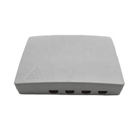 Kotak Terminal FTTH Tipe PLC Splitter Fiber 4-core