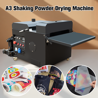 Machine à secouer et à sécher la poudre DTF automatique Xingyan A3, petite machine à four, secoueur DTF pour imprimante DTF de 13 pouces