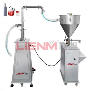 Semi-Automatische Vulling Seal Machine Zalf Cosmetische Crème Verticale Bodylotion Pasta Buis Vullen Machine