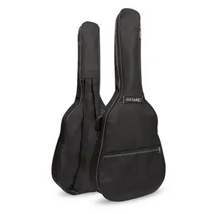 40 / 41Inch Akoestische Folk Gitaar Bastas Rugzak Dubbele Bandjes 600d Oxford Waterdichte Gitaar Zachte Draagtas Hoes Hoes