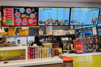 Écrans de Menus Numériques VETO Fixés au Mur, Affichage Publicitaire LCD, Signalisation Numérique Android Écran FHD pour Restaurants et Magasins de Détail