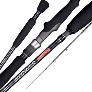 Caña <span class=keywords><strong>de</strong></span> Pescar Personalizada Madmouse <span class=keywords><strong>Mad</strong></span> Mouse Stinger Eléctrica con Guía en Espiral Fuji <span class=keywords><strong>de</strong></span> 1.9m, Potencia 26-30kg, Señuelo Máximo 400, para Pesca en Agua Salada, Jigging desde Barco - Product Image 1