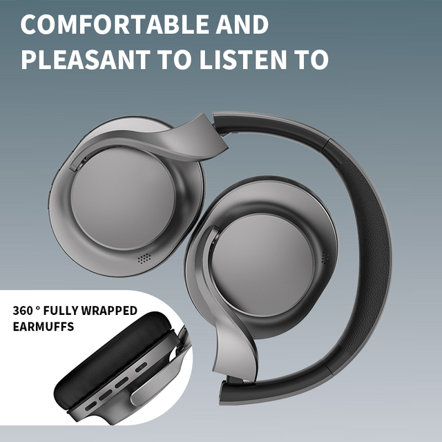 Hot Selling Over Ear Headphones 40mm Hi-Fi Speakers IPX4 Waterproof AAC JL Chipset for DJ Mobile Phone Sports Travel
