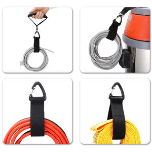 Uzatma kablosu Wrap kaleci ağır doku depolama askı asılı için üçgen toka ile kablo kanca & döngü hortum sapanlar - Product Image 6