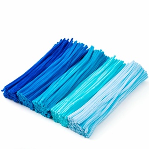 Fournitures de nettoyage de tuyaux en chenille, 6mm, avec différentes textures extérieures, pour drainage sous vide, lot de 30 tiges épaisses et grosses - Product Image 1