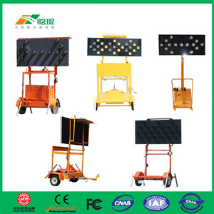 Señales de Tráfico LED de Una Sola Cara, Panel Compuesto de Aluminio y Plástico, Alerta Visual para Uso en Obras Viales - Product Image 5