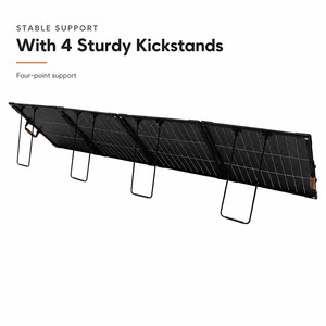 <span class=keywords><strong>Panneau</strong></span> <span class=keywords><strong>solaire</strong></span> bifacial pliable 200W 220W, couverture <span class=keywords><strong>solaire</strong></span> portable ETFE étanche haute efficacité pour la charge de <span class=keywords><strong>camping</strong></span>-cars - Product Image 1