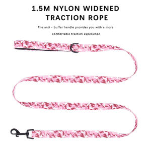 Harnais pour chien en polyester personnalisé avec logo, durable, respirant, avec porte-sac à crottes, laisse et collier pour chien - Product Image 5