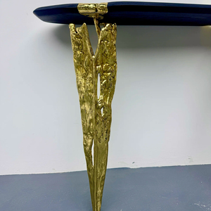 Ý thiết kế mô hình cho biệt thự biệt thự Ánh sáng sang trọng tinh khiết Đồng lối vào bảng gỗ rắn cuối xem bảng điều khiển - Product Image 6