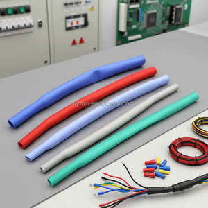 고품질 1KV 정격 실리콘 고무 열수축 튜브, 수축률 2:1, 두께 0.5mm, 저전압 전선 절연용 - Product Image 4
