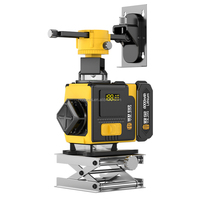 Niveau Laser Rotatif Numérique de Haute Précision Professionnel YaJin, Usine Directe, Niveau Laser Ligne Lumière Verte 360° pour Ingénierie