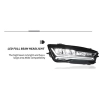 Pour Audi A7 2011-2018, ensemble de phares Matrix modifiés, phares LED complets de haute qualité, feux de jour