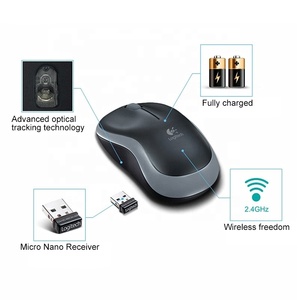 Souris sans fil Gaming professionnelle <span class=keywords><strong>Logitech</strong></span> <span class=keywords><strong>M185</strong></span> 2.4GHz 1000DPI Rechargeable souris sans fil USB souris de jeu optique pour joueur - Product Image 3
