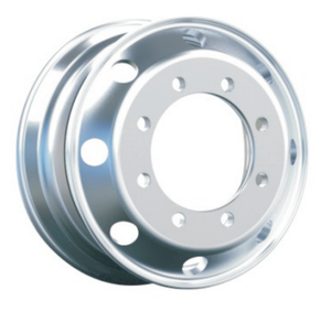 Jantes de camion en aluminium forgé 19,5x6,75, alliage 6061-T6, capacité de charge 2750 kg, PCD 8x275 pour camions, bus et fourgons utilitaires de taille moyenne - Product Image 1