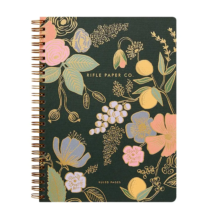 Cuaderno de papelería a5 con impresión personalizada, agenda con espiral, barato, gran oferta