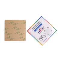 Etiqueta Adhesiva de Epoxy RFID para Compartir en Redes Sociales, Etiqueta NFC de 13.56MHz con Código QR para Acceso a Google, Facebook y Tiktok