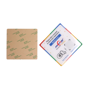 Autocollant adhésif en époxy RFID pour partage sur les réseaux sociaux, autocollant NFC 13,56 MHz, autocollant de révision avec code QR pour <span class=keywords><strong>Google</strong></span>, Facebook, TikTok - Product Image 5