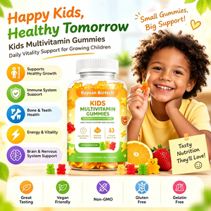 Gummies multivitaminées <span class=keywords><strong>pour</strong></span> enfants en gros, avec zinc, <span class=keywords><strong>vitamine</strong></span> C, calcium D3, fer et complexe B – Fabrication OEM - Product Image 4