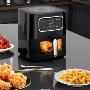 <span class=keywords><strong>Friggitrice</strong></span> <span class=keywords><strong>ad</strong></span> <span class=keywords><strong>Aria</strong></span> Premium con Grande Capacità, Schermo Bianco e Nero, Porta Francese, Forno Tostapane Piccolo Oltre 9L 10L 2025 Sylver Crest con Disidratatore - Product Image 2