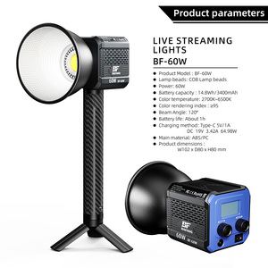 Bi-màu <span class=keywords><strong>LED</strong></span> ánh sáng video liên tục cho studio ảnh & video ghi âm Pin hoạt động tiktok & điện thoại tương thích - Product Image 6