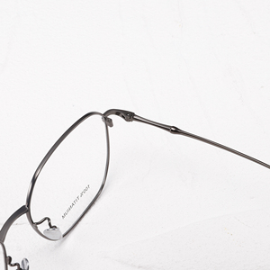 Ultra Light Titanium Rectangle <b>Eyeglasses</b> Full Rim Unisex Adult Vision Correction <b>Frames</b> Solid Color Lightweight Design - Product Image 6