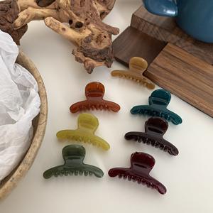 Mini pinzas de garra Set Embalaje Personalizado Irregular Acrílico Garra Pinzas para el cabello Glitter Grab Horquilla Tiburón Clip Pinzas para el cabello Ventas al por mayor - Product Image 4