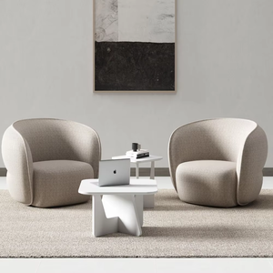 Canapé modulaire de luxe léger et contemporain pour salon et bureau à domicile - 11 places - Canapé de réception moderne et luxueux pour bureau - Product Image 2