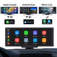 Maustor Dernier capteur de lumière 4K 10 pouces IPS Écran tactile Double piste Stéréo Android Car Radio GPS Navigation Wireless Carplay