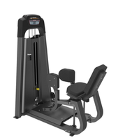 Équipement de musculation avec des machines professionnelles pour les exercices des jambes : quadriceps, ischio-jambiers, fessiers et mollets.