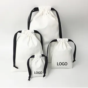 棉包装袋带定制印刷标志帆布拉绳手提袋棉包装袋袋