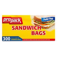 Sac en plastique refermable transparent de qualité alimentaire LDPE, format sandwich, pliable