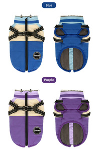 Cappotto Invernale Flessibile Personalizzato per Cani <span class=keywords><strong>da</strong></span> Servizio, Giacca Impermeabile con Imbracatura, Supporto OEM ODM per Aziende Internazionali di Commercio Animale - Product Image 6