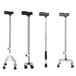 Bâtons de marche pliables multifonctionnels en alliage d'aluminium de haute qualité, canne réglable pour personnes âgées, rollator - Product Image 3