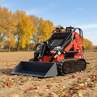 Chargeuse compacte sur chenilles à pompe haute performance, très vendue, pour la construction, l'aménagement paysager et l'agriculture