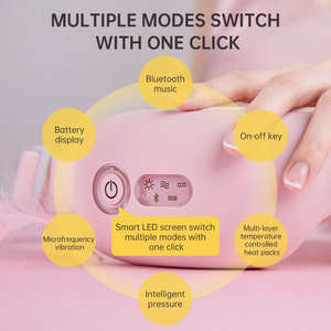 शोमफ्रस 16d 2in1 यूएसबी संचालित वायु दबाव स्मार्ट हीटिंग पोर्टेबल आंखों की देखभाल के लिए कंपन तकनीक के साथ - Product Image 4