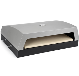 Couvercle de <span class=keywords><strong>four</strong></span> à Pizza <span class=keywords><strong>d</strong></span>'extérieur avec thermomètre intégré et 19 pouces x 15 pouces en <span class=keywords><strong>pierre</strong></span> à Pizza - Product Image 2