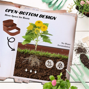 Pot de plantes de sol de lit de jardin écologique DB et bac à fleurs extérieur pour l'expédition (interdit par) - Product Image 6