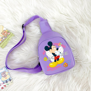 <strong>Mickey</strong> <strong>Mouse</strong> Kawaii Cotton Chest Bag Boys Girls Anime Cartoon Cute Shoulder Bags Students Fashion Crossbody Pouch Coin <strong>Purse</strong> - Product Image 5